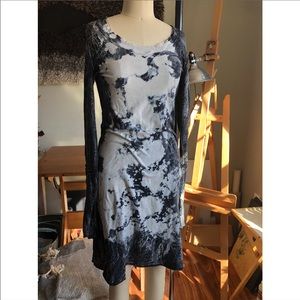 Organic cotton long sleeve dress - eco fashion